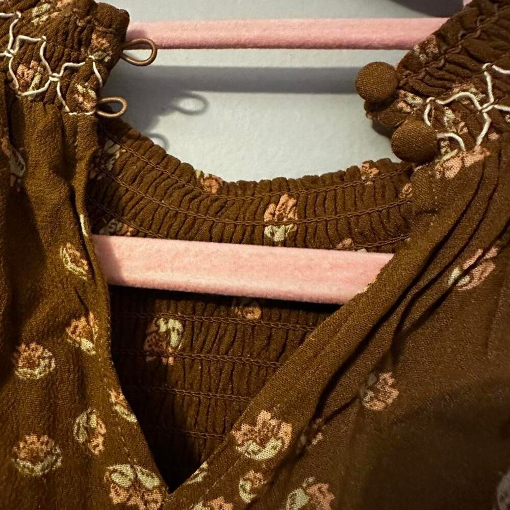 Free people brown mini dress - Picture 4 of 4